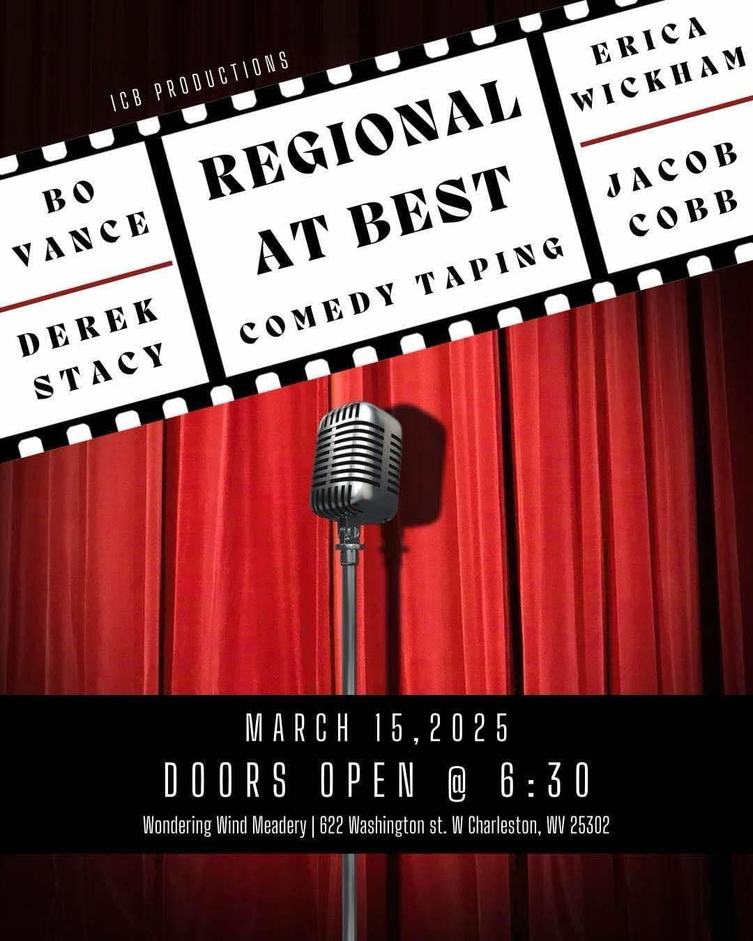 Regional at Best Comedy Taping