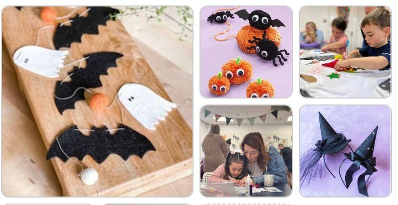 \u2018Mini Makers' Crafty Halloween Party