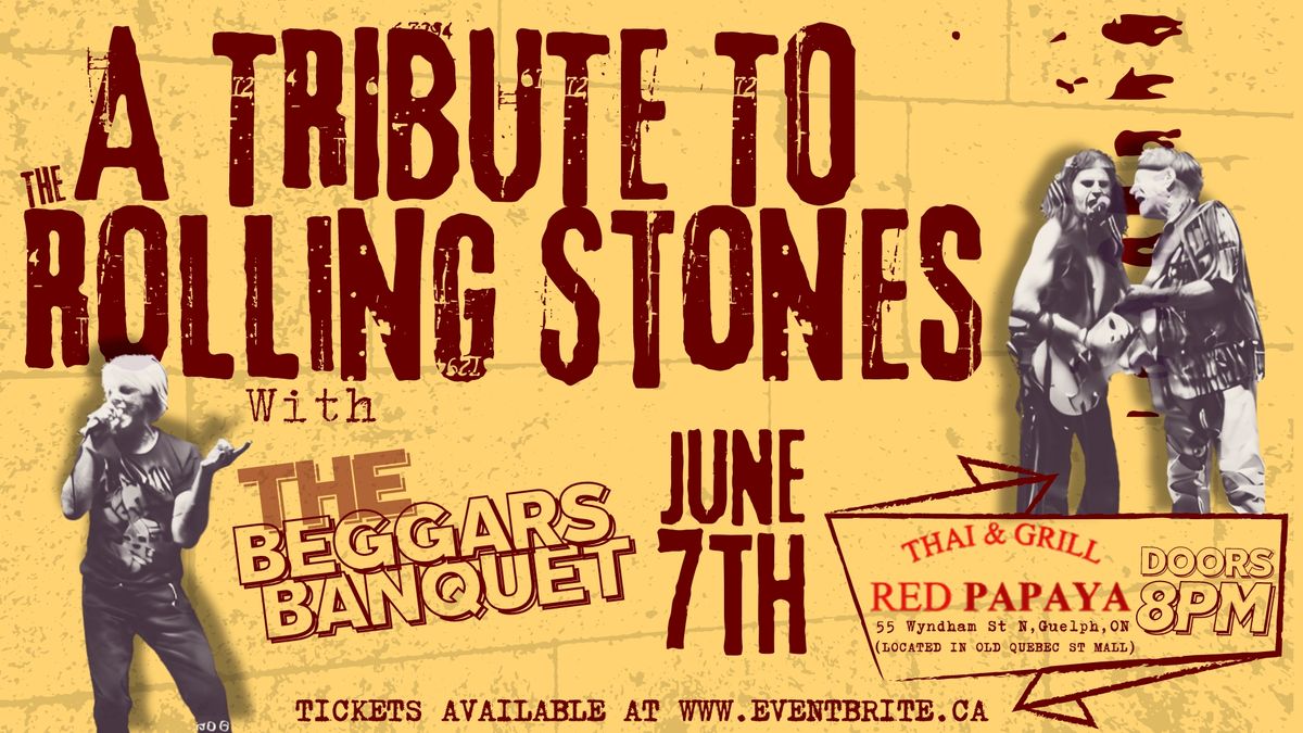 A Tribute to The Rolling Stones @ The Red Papaya in Guelph