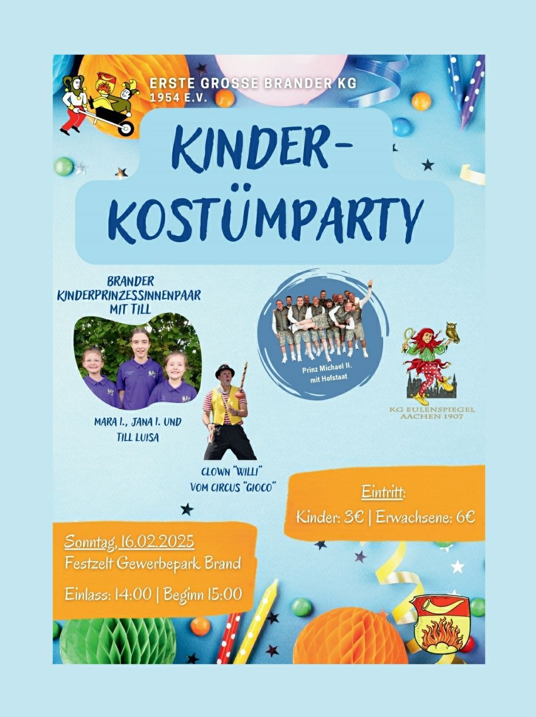 KiNDERKOST\u00dcMPARTY 