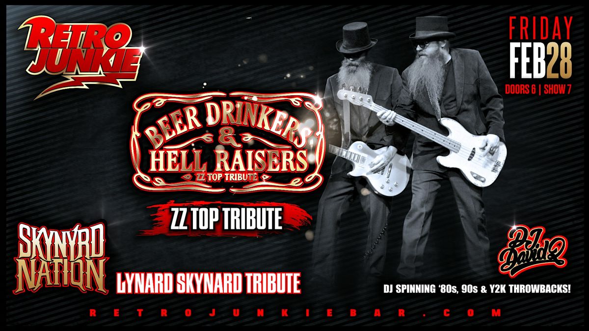 BEER DRINKERS & HELL RAISERS (ZZ-Top Tribute) + (Lynyrd Skynyrd Tribute)