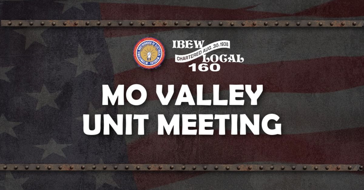 Unit Meeting - Mo Valley