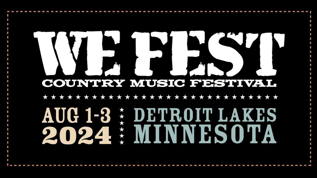 WE Fest Country Music Festival (Thursday Pass)