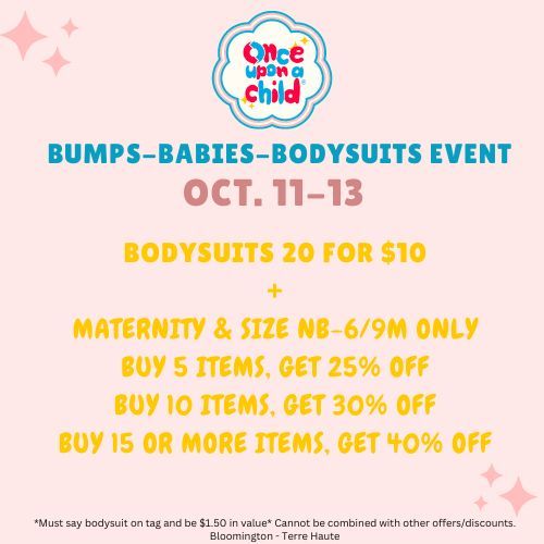 Bumps-Babies-Bodysuits Event