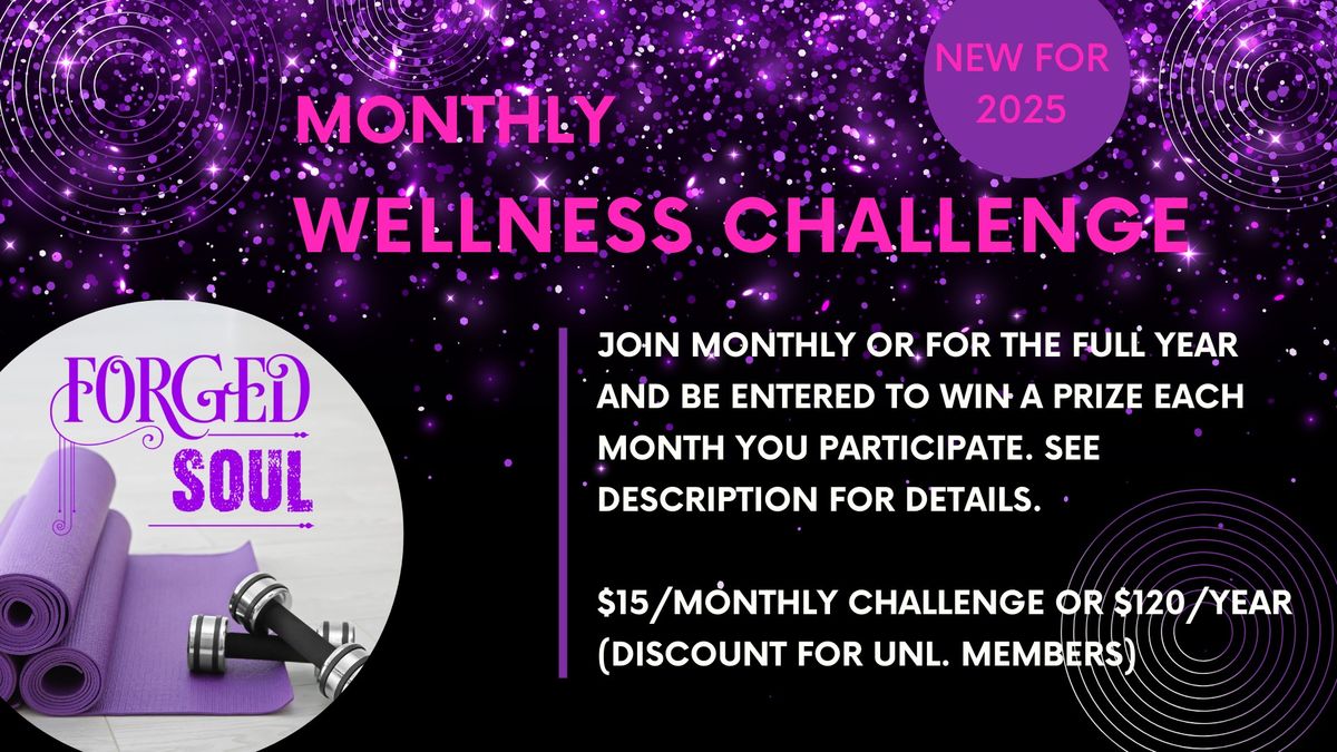 2025 Monthly Wellness Challenge!