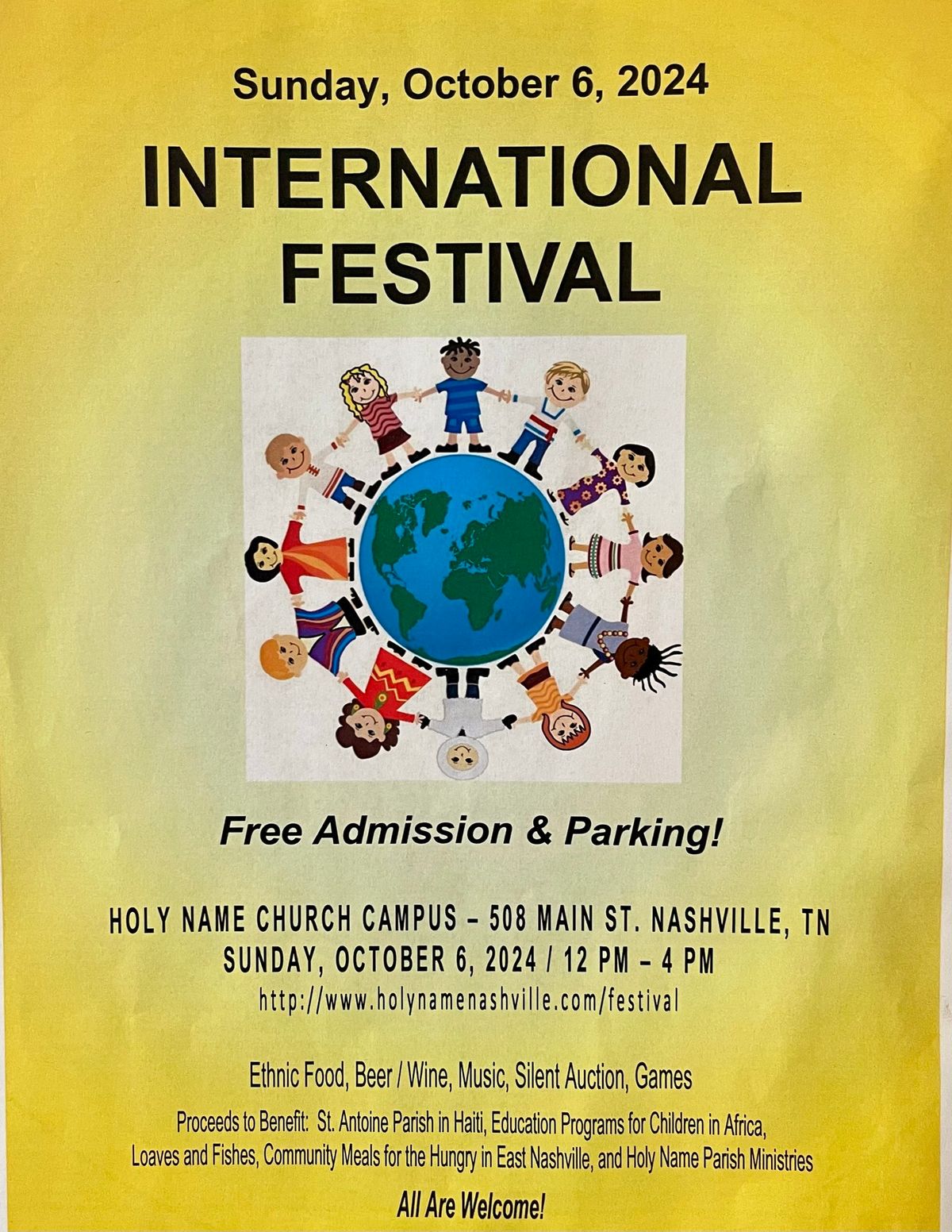 Holy Name's International Festival