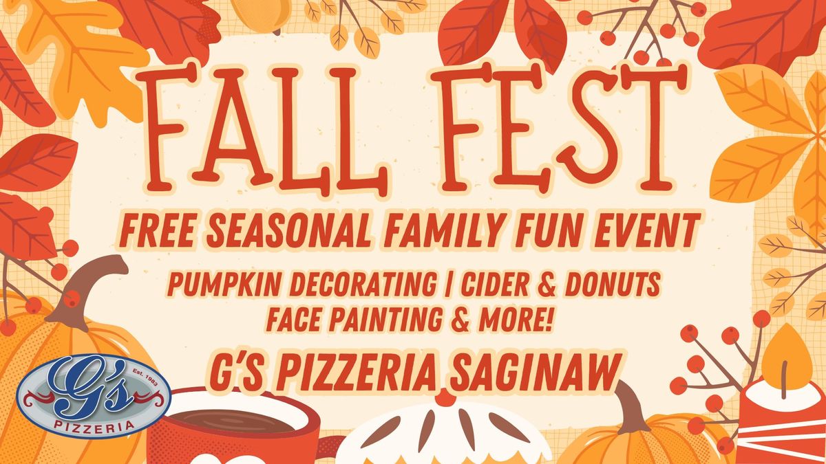 Fall Fest at G's Pizzeria Saginaw