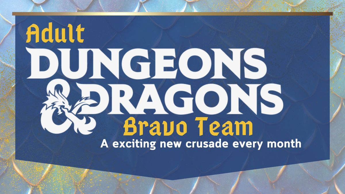 Adult Dungeons & Dragons Bravo Team