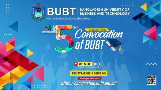 The 5th Convocation of BUBT-2022