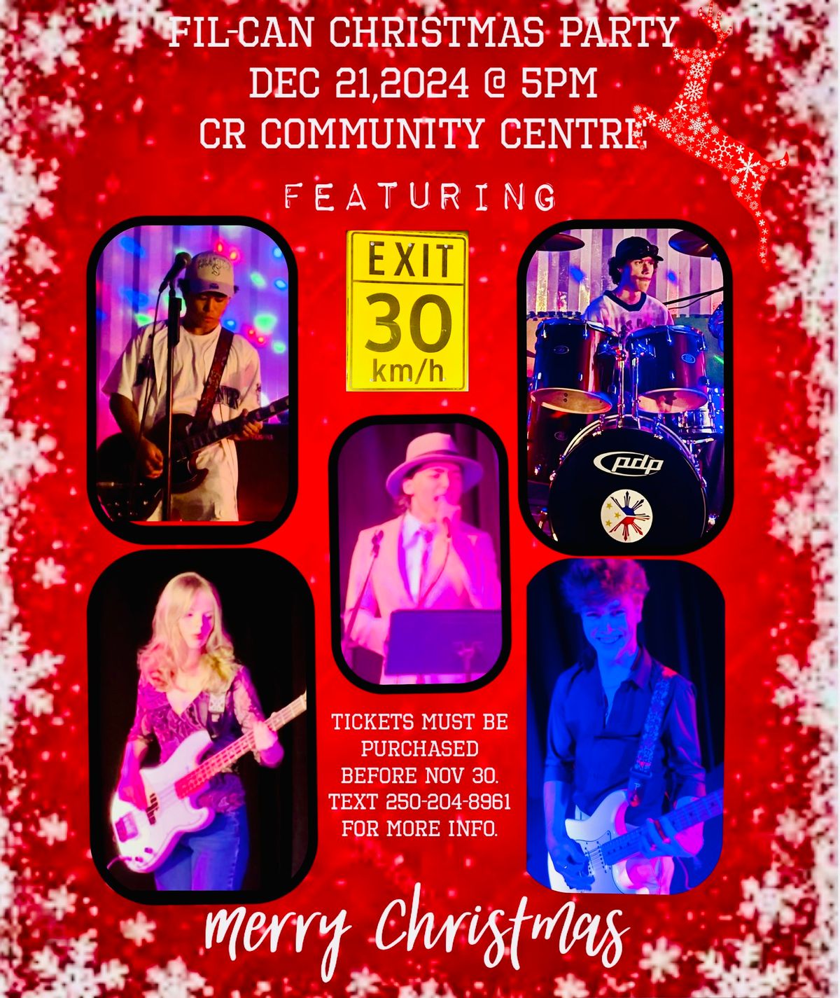 Exit 30 Live at the Fil-Can Christmas Party