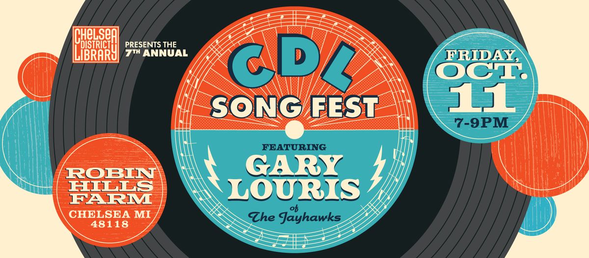 CDL Song Fest Featuring Gary Louris of the Jayhawks