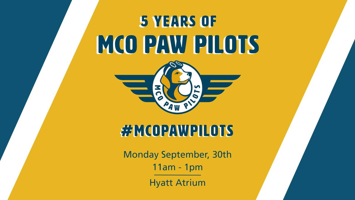 MCO Paw Pilots 5th Anni-fur-sary