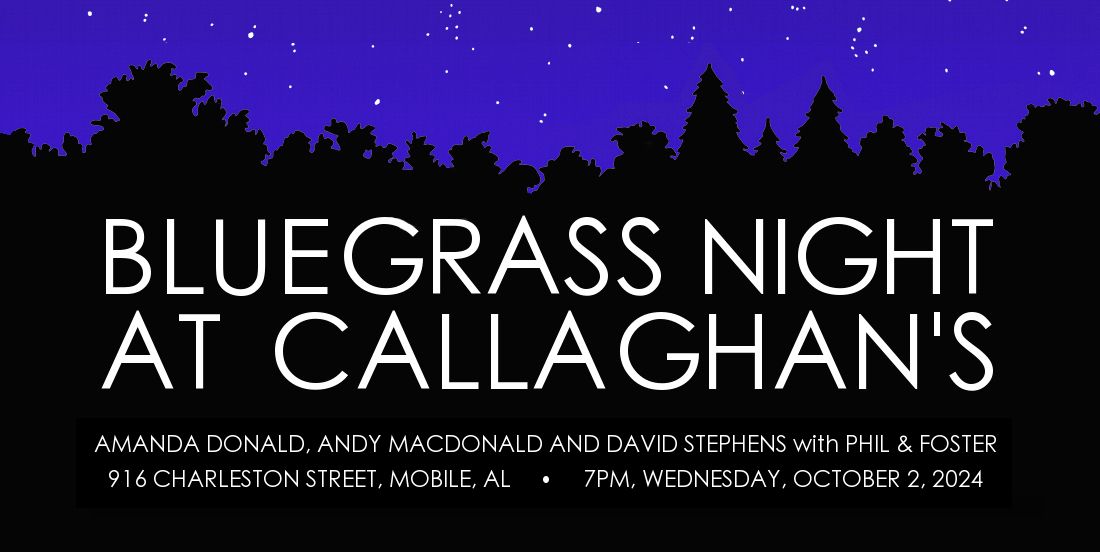 Bluegrass Night with Phil & Foster LIVE at Callaghan's