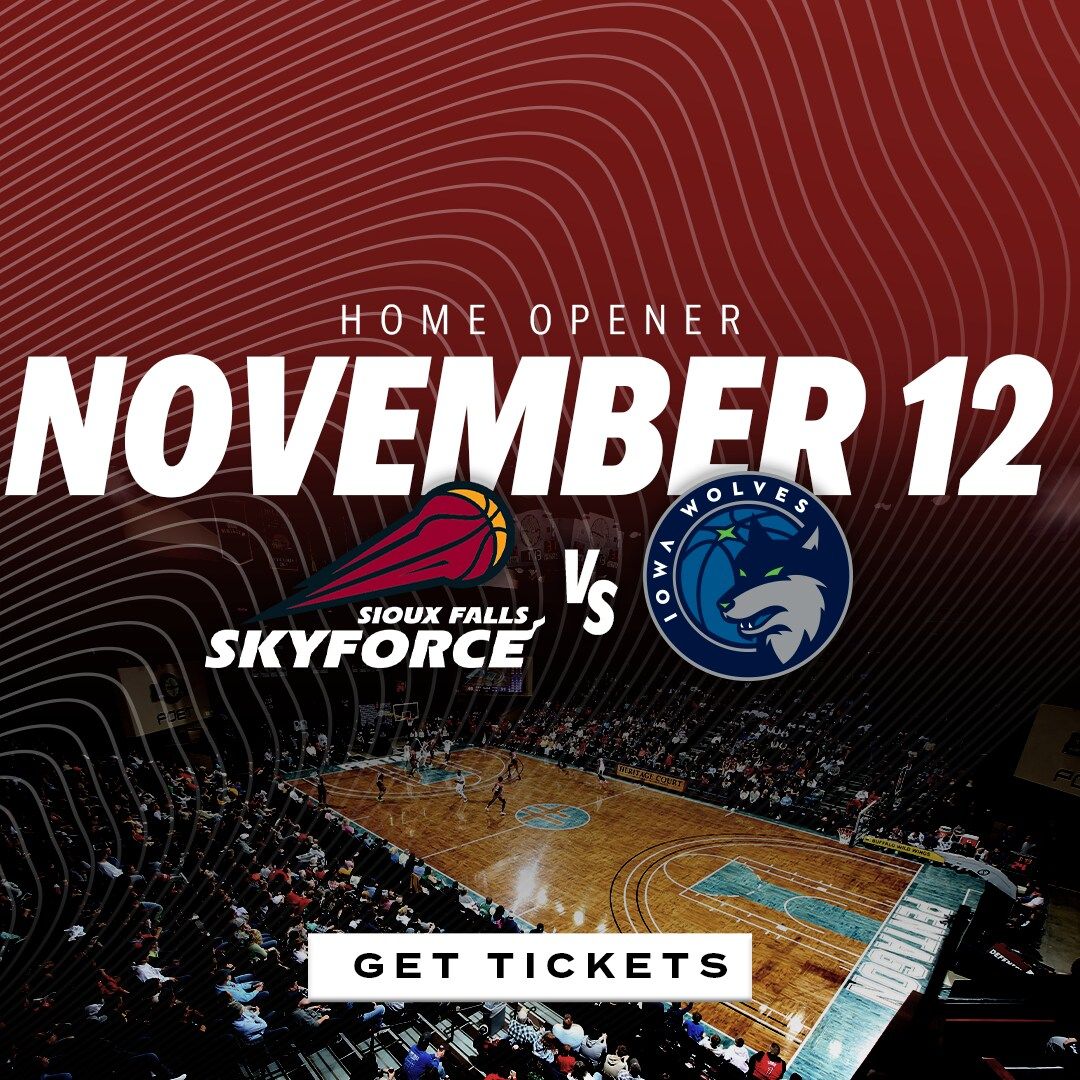 Iowa Wolves at Sioux Falls Skyforce at Sanford Pentagon