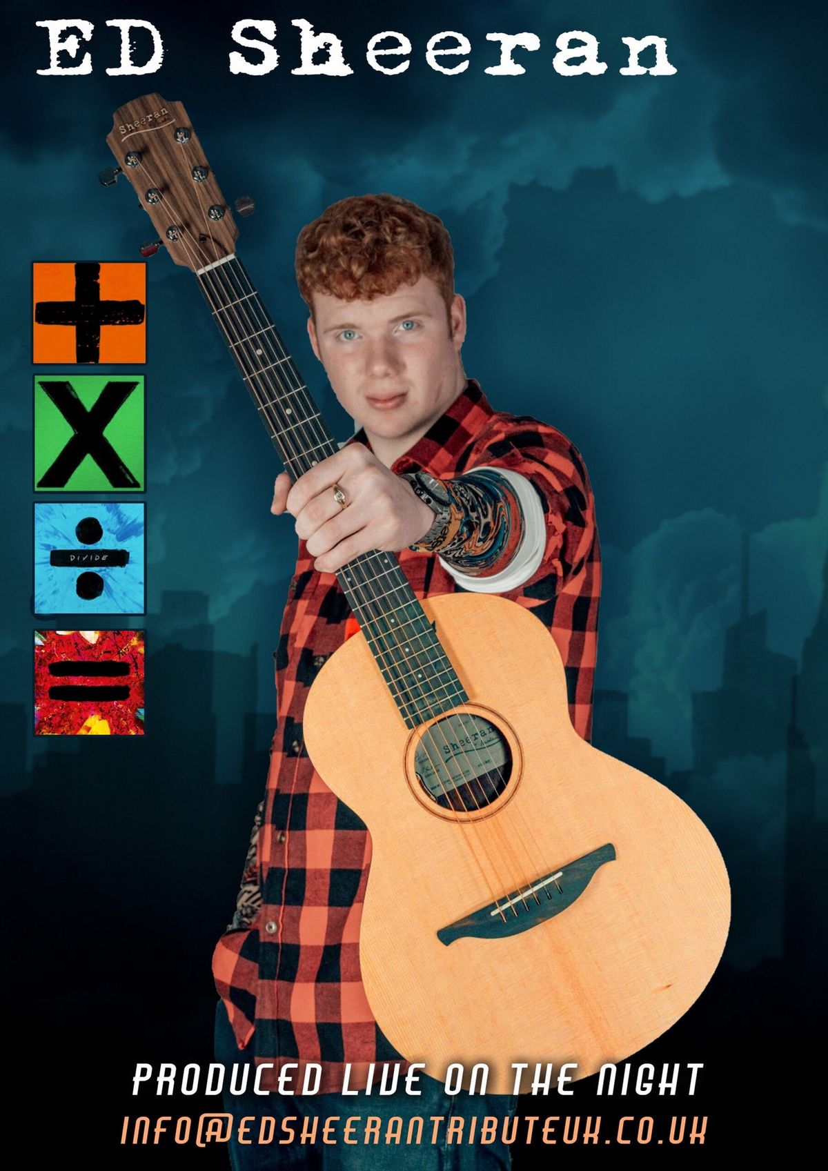 ED SHEERAN TRIBUTE NIGHT