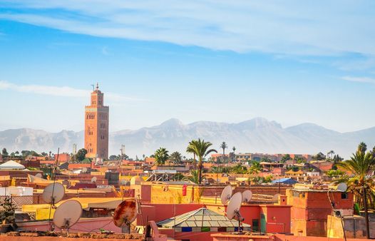 Beer and cuisine at the Marrakech