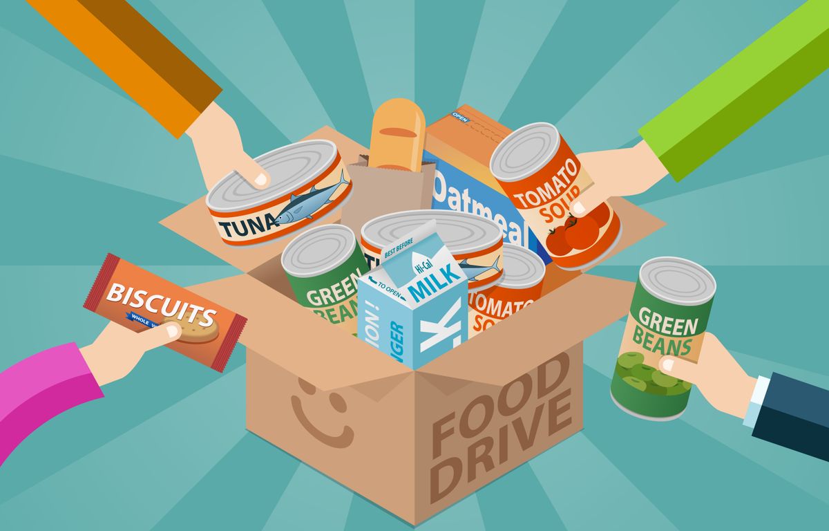 SH Service Food Drive and Activity