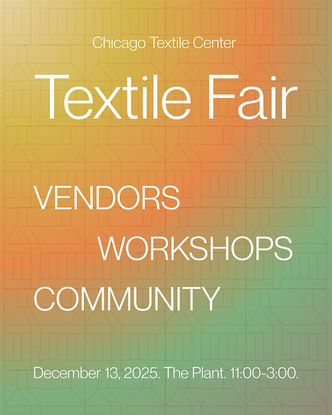 Chicago Textile Center Textile Fair