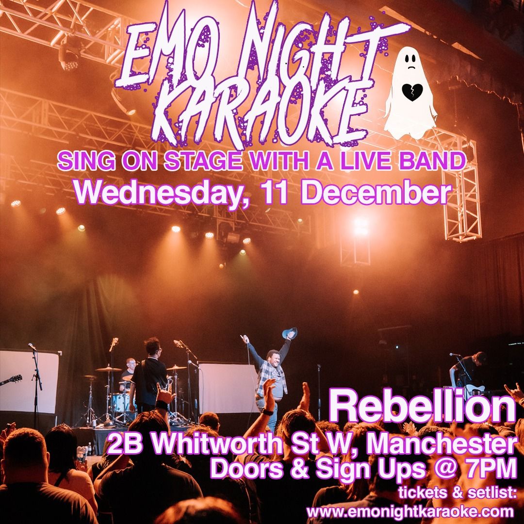 Emo Night Karaoke Manchester @ Rebellion 