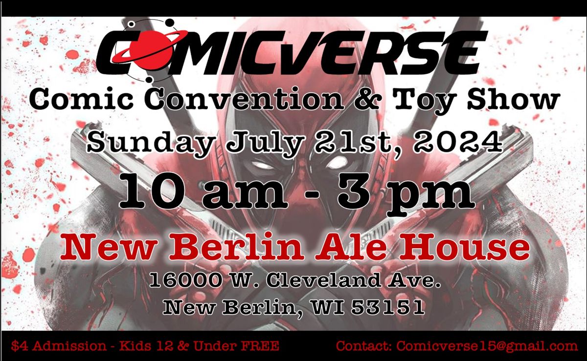 Comicverse Comic Book Convention & Toy Show