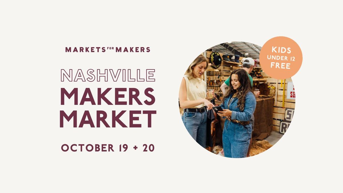 Markets for Makers Nashville Fall Market