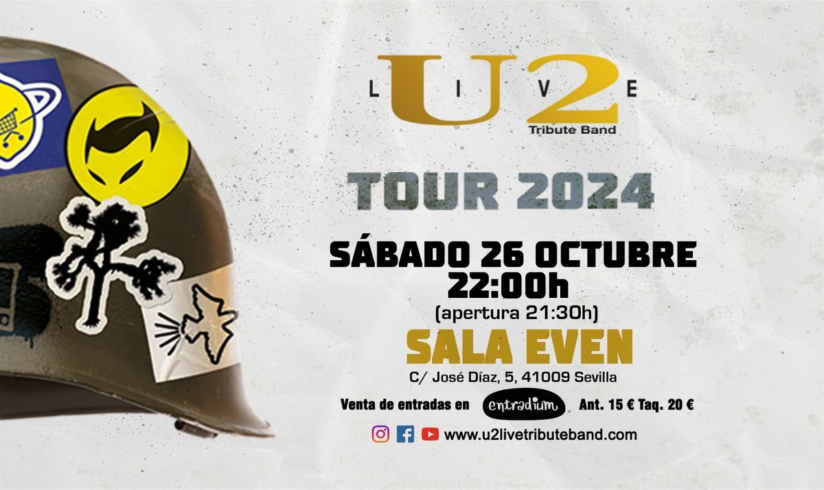 U2LIVE EN SALA EVEN (SEVILLA)