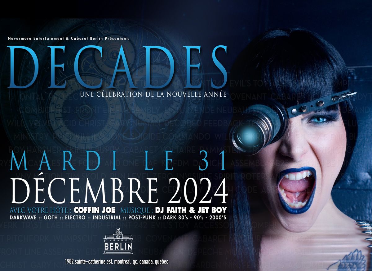 DECADES - C\u00e9l\u00e9bration du Nouvel An