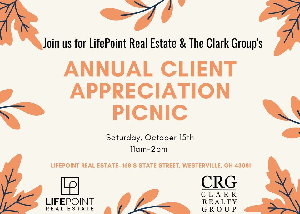 Annual Client Appreciation Picnic!, LifePoint Real Estate, Westerville, 15 October 2022