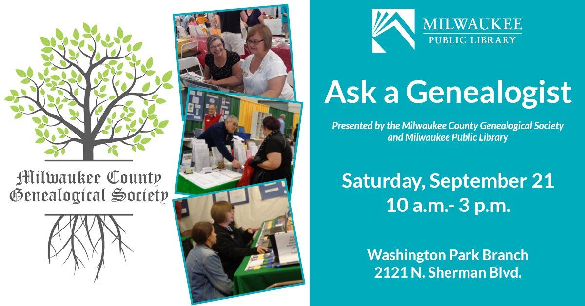 Ask a Genealogist!