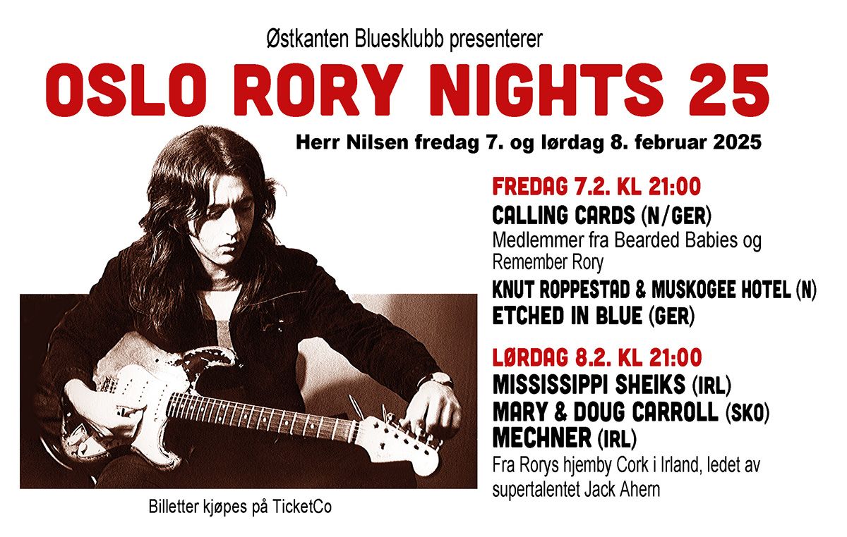 Oslo Rory Nights 2025 - Fredag\/Friday