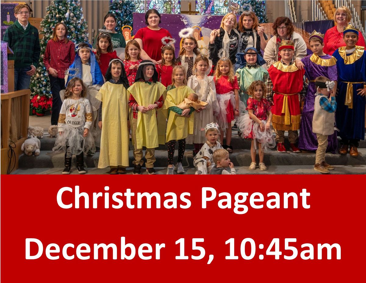 Youth Christmas Pageant 