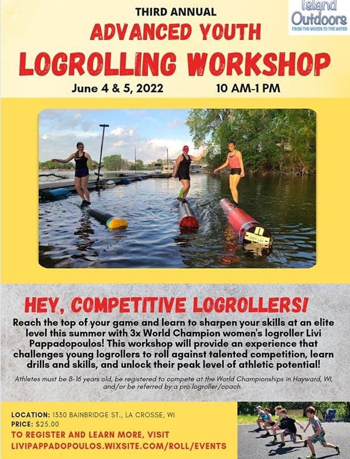 2022 Advanced Youth Logrolling Workshop