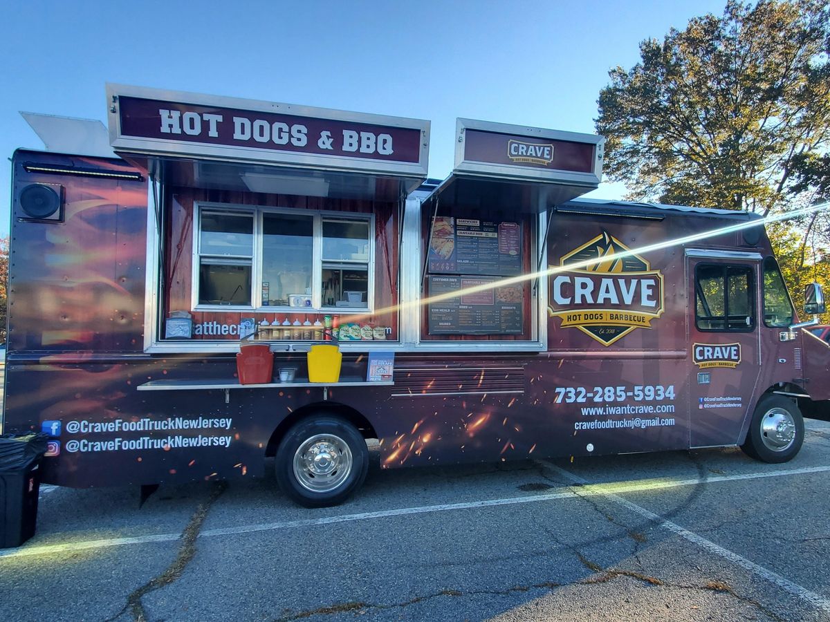 Crave Food truck at Jeeps, Beers & Furry Friend Owners event!