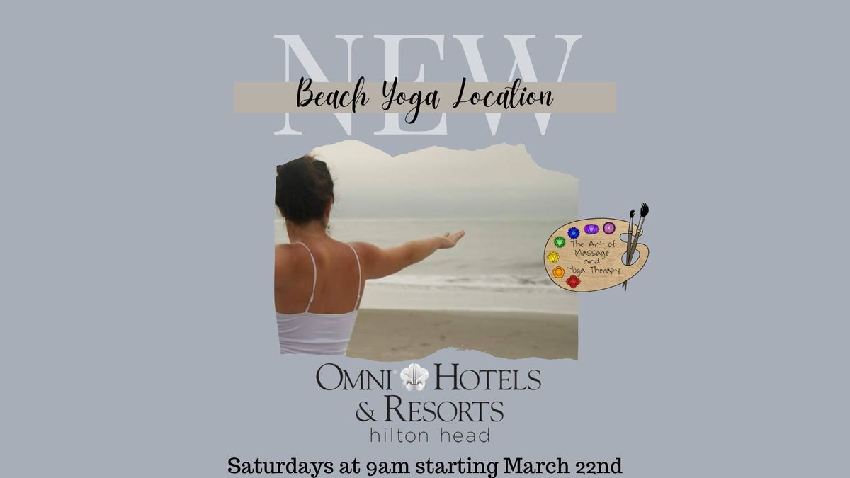 Beach Yoga at the Omni