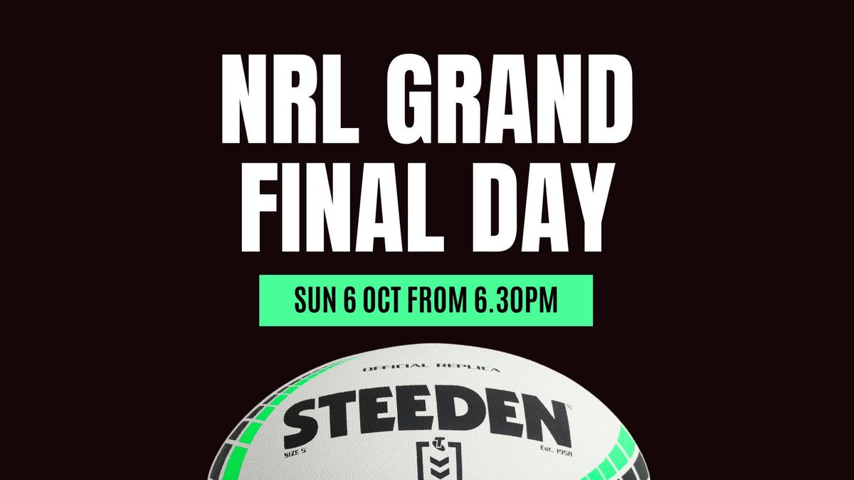 NRL GRAND FINAL DAY