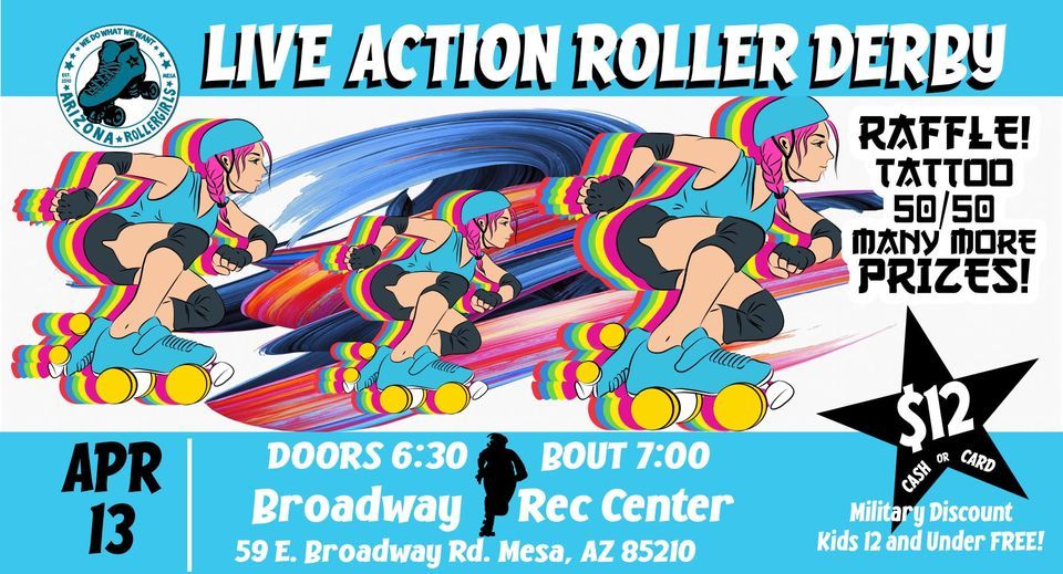Arizona Rollergirls Roller Derby April Showdown