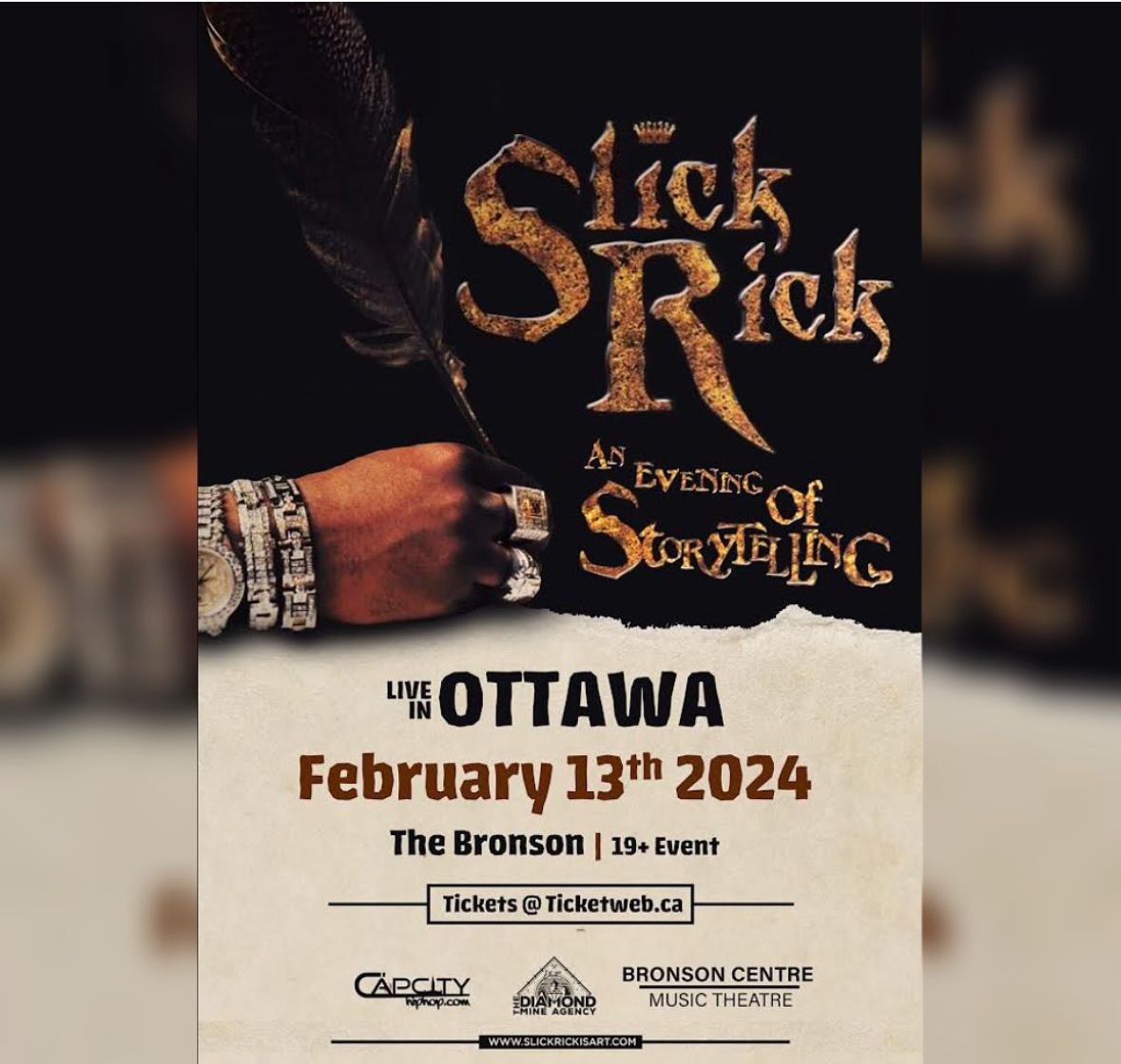Slick Rick - An Evening Of Storytelling - Ottawa
