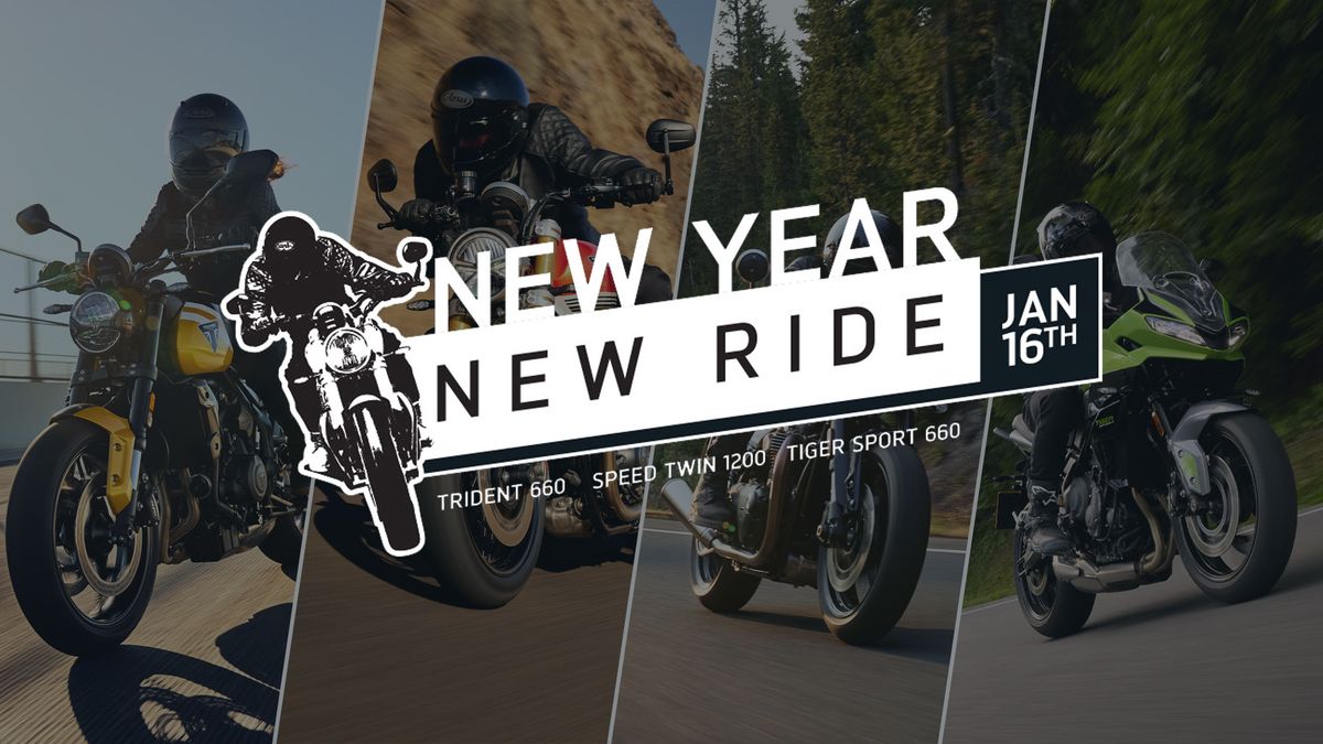 NEW YEAR NEW RIDE - SPEED TWIN 1200, TRIDENT & TIGER SPORT 660 LAUNCH EVENING