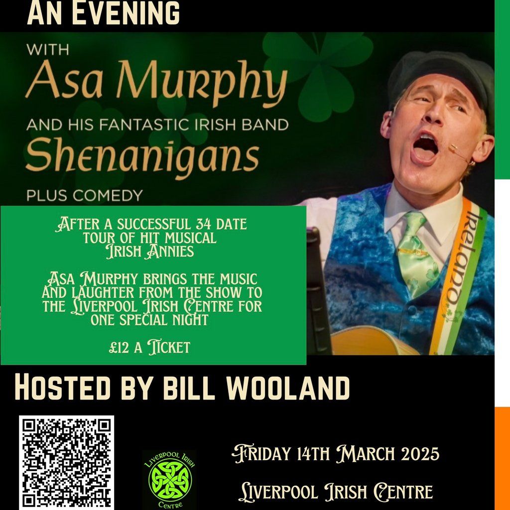 An Evening with Asa Murphy Shenanigans and Bill Wooland