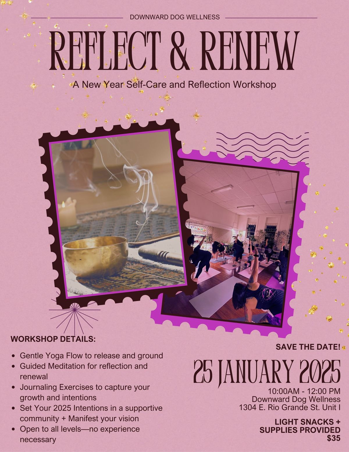 Reflect & Renew Workshop