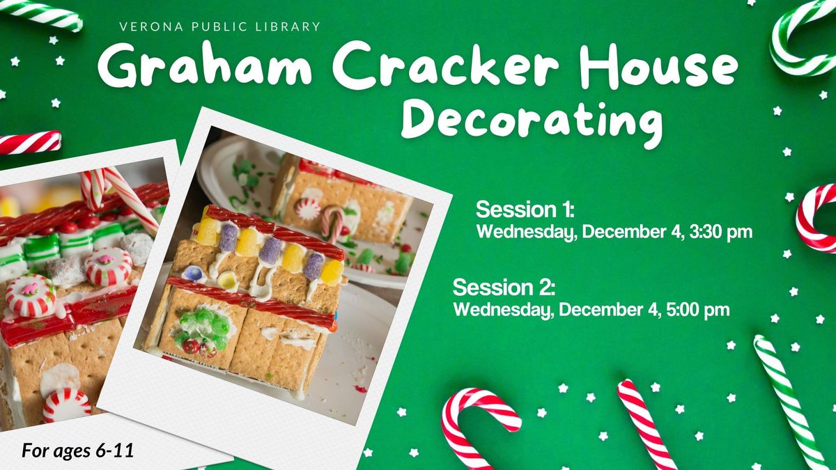 Graham Cracker House Decorating