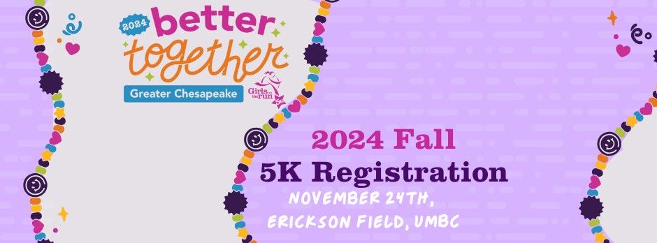 Girls on the Run of the Greater Chesapeake 2024 Fall 5K