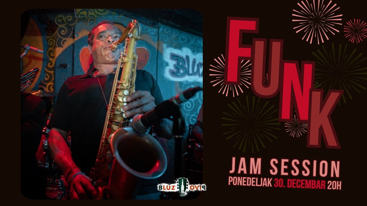 Prednovogodi\u0161nji FUNK JAM SESSION feat Jay Rodriguez! \/\/ Let's jam at BiP