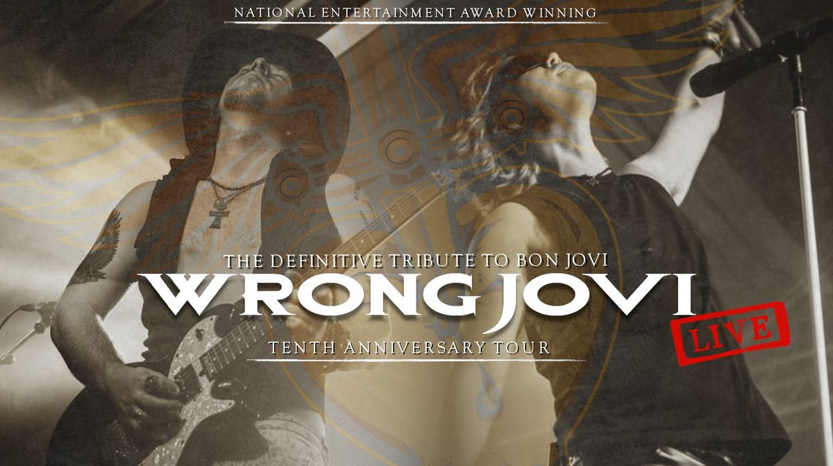 Wrong Jovi \/\/ Saturday December 7th 2024 \/\/ The Civic Hall, Cottingham