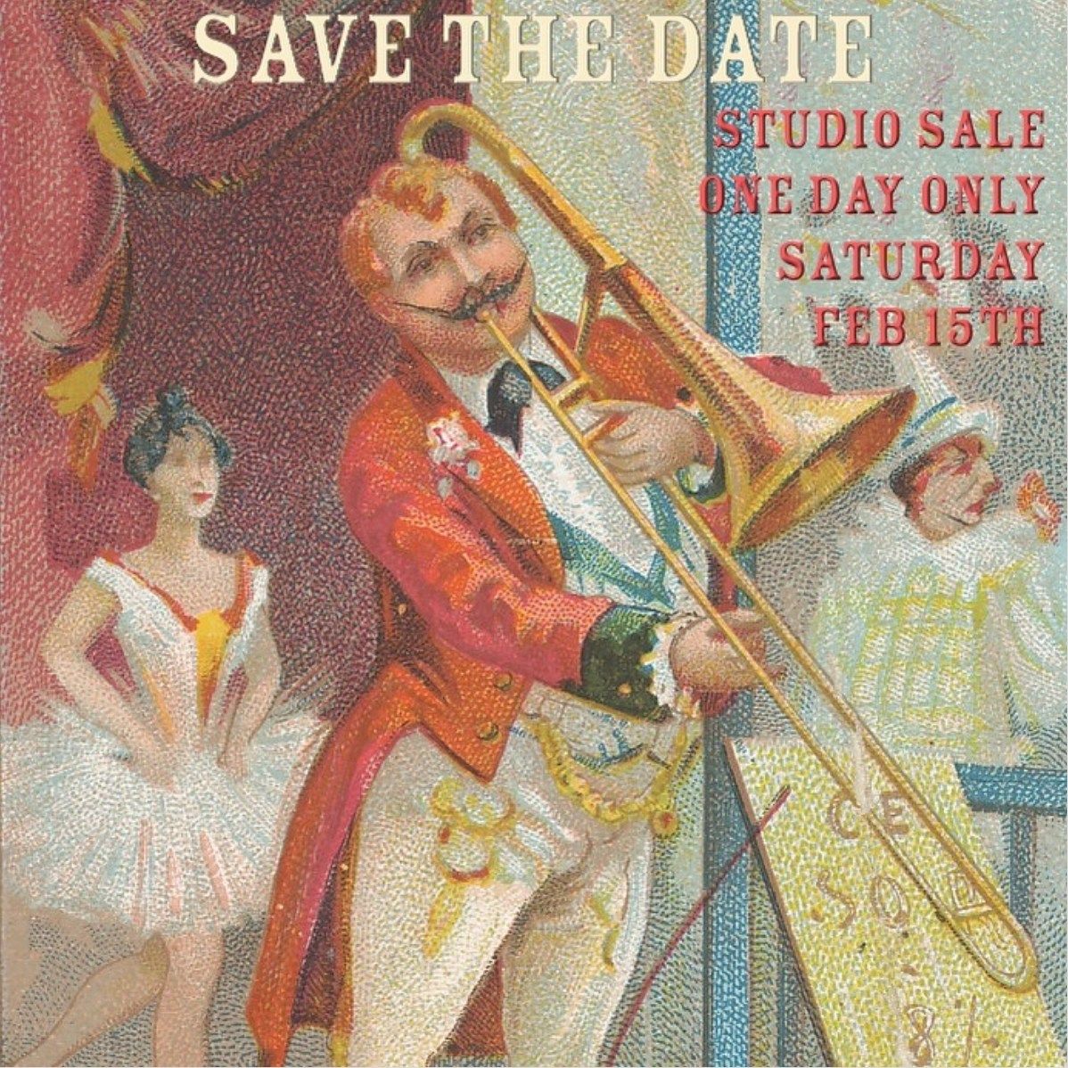 STUDIO SALE ONE DAY ONLY