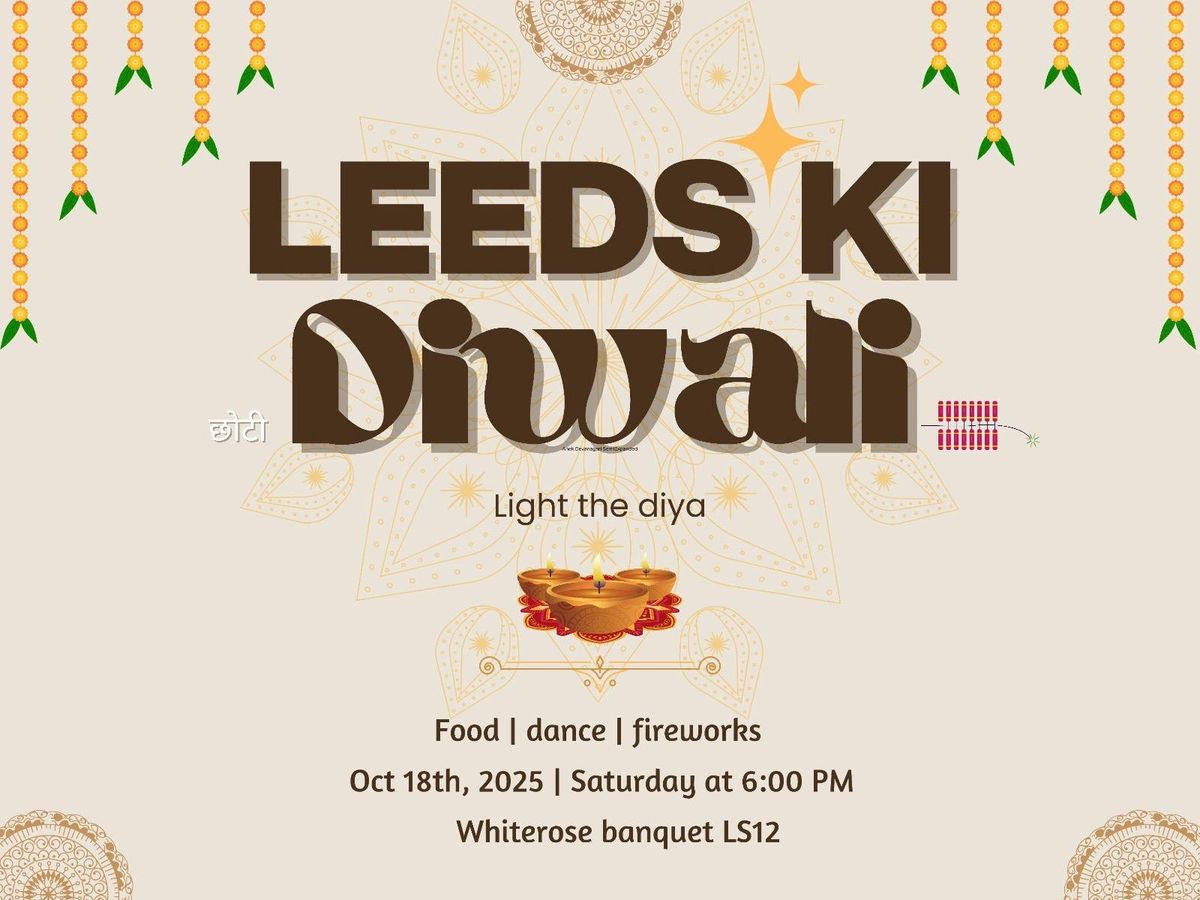 Leeds Diwali Party 