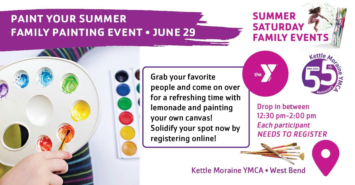 Summer Saturday Family Fun: Paint Your Summer