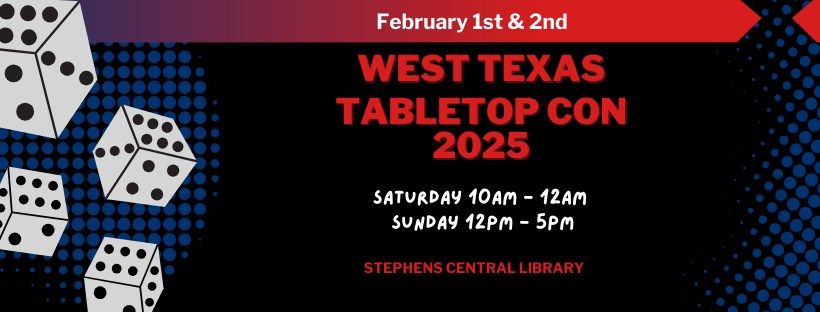 West Texas Tabletop Con 2025 