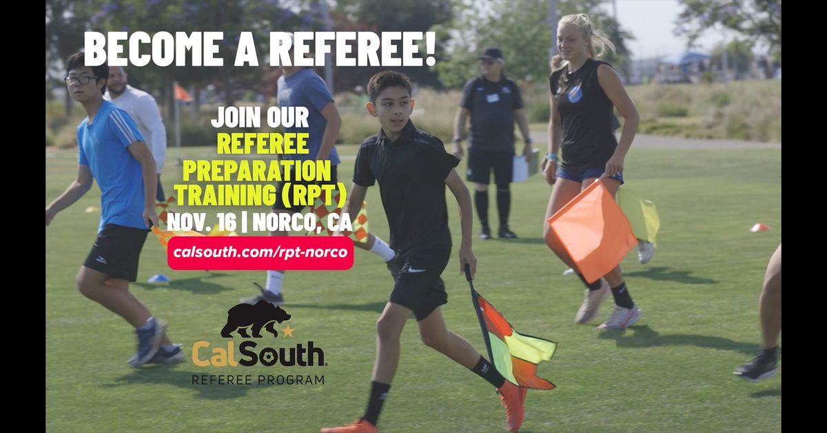 Referee Preparation Training (RPT)