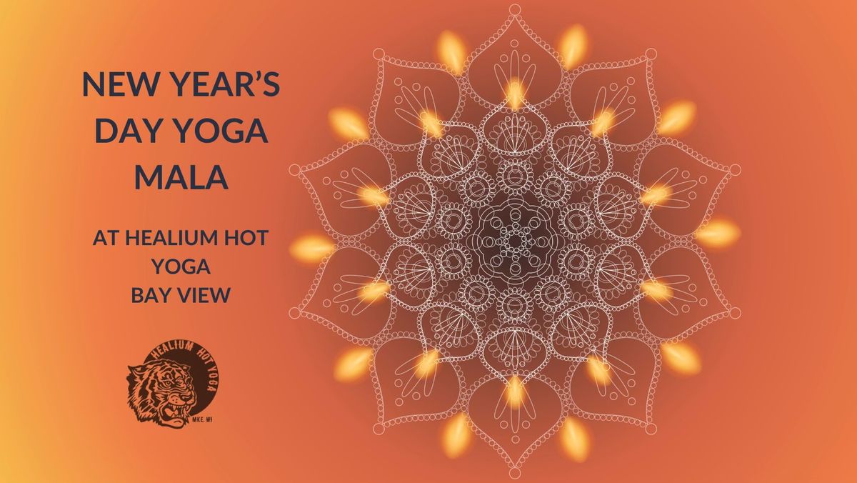 New Year\u2019s Day MALA: 108 Sun Salutations at Healium Hot Yoga-Bay View